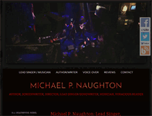 Tablet Screenshot of michaelpnaughton.com